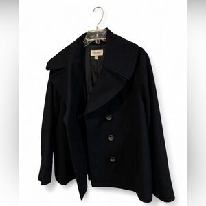 Merona Women's Elegant Dark Navy Peacoat
